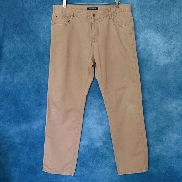 Tommy Hilfiger Other - Tommy Hilfiger Tan Pants, Custom Straight 36x32, EUC